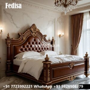 Stylish Luxury Bed Design for Modern Villas No-1743