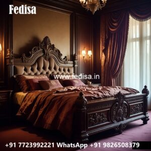 Modern Luxury Bed Design with Elegant Structure No-1758