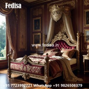 Elegant Luxury Bed Design for Luxury Villas No-1770