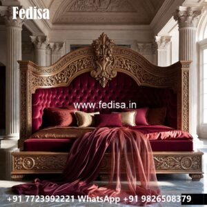 Luxury Bed Design with Contemporary Bedroom Decor No-1773
