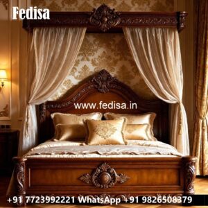 Premium Luxury Bed Design with Artistic Beauty No-1780