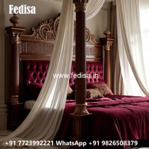 Elegant Luxury Bed Design for Master Suites No-1785