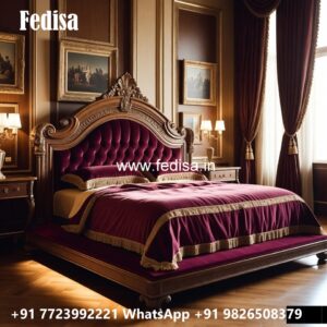 Luxury Bed Design with Artistic Bedroom Style No-1809