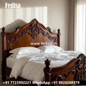 Stylish Luxury Bed Design with Elegant Bedroom Appeal No-1850