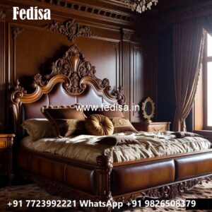 Elegant Luxury Bed Design with Premium Structure No-1872