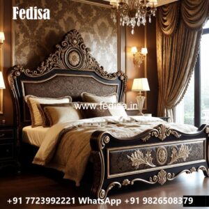Premium Luxury Bed Design with Artistic Elegance No-1875