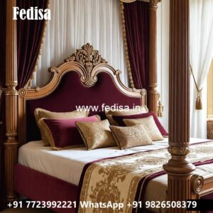 Luxury Bed Design with Stylish Minimalist Beauty No-1883