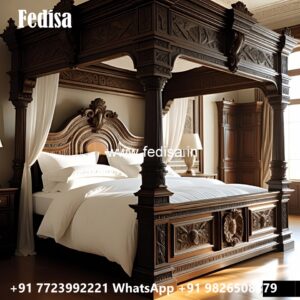 Luxury Bed Design with Contemporary Bedroom Aesthetics No-1890