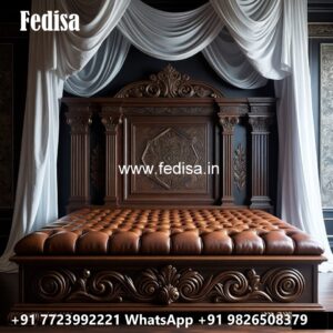 Modern Luxury Bed Design with Stylish Lighting Features No-1894