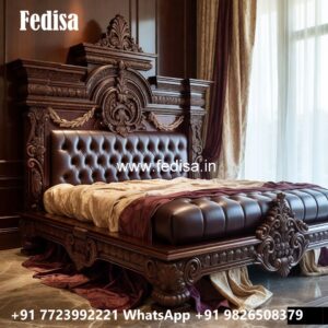 Luxury Bed Design with Decorative Modern Appeal No-1895