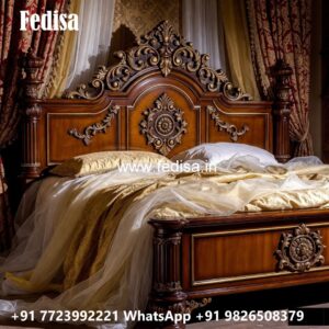 Premium Luxury Bed Design for Elegant Bedroom Spaces No-1915