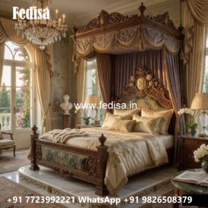 Modern Luxury Bed Design with Elegant Structure No-1921