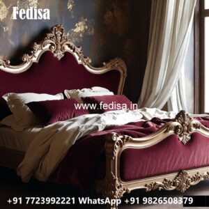 Luxury Bed Design with Elegant Bedroom Decor Ideas No-1933