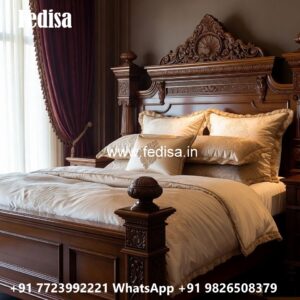 Premium Luxury Bed Design with Royal Upholstery No-1934