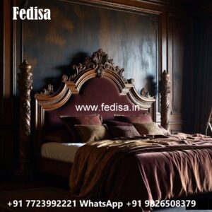 Modern Luxury Bed Design with Premium Artistic Detailing No-1944