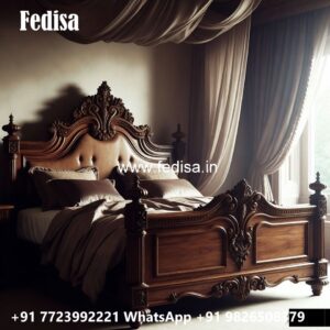 Stylish Luxury Bed Design with Artistic Modern Appeal No-1948