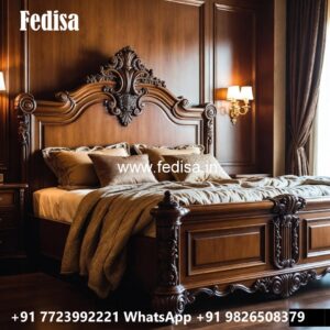 Premium Luxury Bed Design for Luxury Villas No-1970