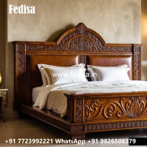 Premium Luxury Bed Design with Decorative Finish No-1977