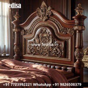 Contemporary Luxury Bed Design with Elegant Bedroom Appeal No-1978