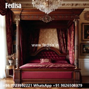 Luxury Bed Design with Premium Elegant Structure No-1981