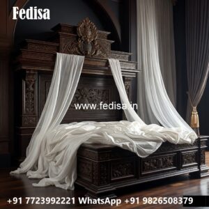 Luxury Bed Design with Contemporary Designer Upholstery No-1986