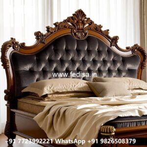 Elegant Luxury Bed Design for Luxury Apartments No-1989