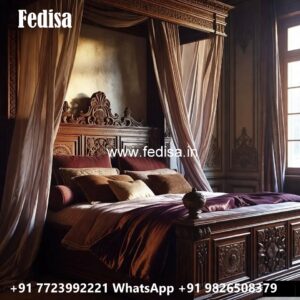 Modern Bed Design with LED Headboard No-2022