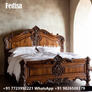 Elegant Double Bed Design for Modern Interiors No-2039