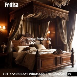 Elegant Master Bedroom Classic Bed Design No-2088
