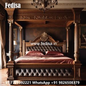 Master Bedroom Luxury Classic Bed Design No-2105
