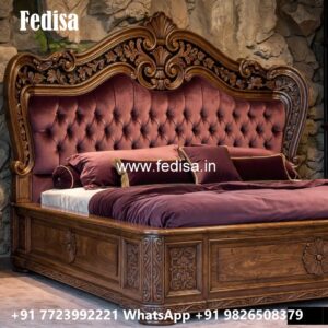 Classic Bed Design with Elegant Finish No-2107
