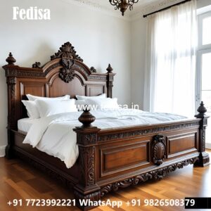 Traditional Bedroom Classic Bed Design No-2128