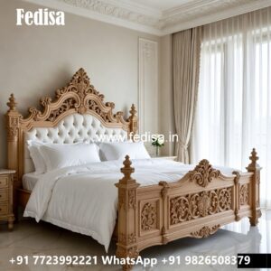 Antique Wooden Classic Bed Design No-2131