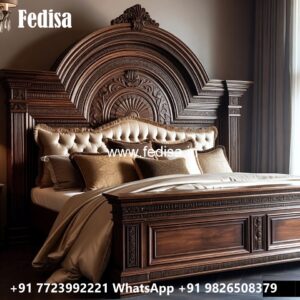 Bedroom Decor with Classic Bed Design No-2144
