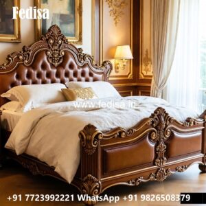 Classic Bed Design for Stylish Homes No-2149