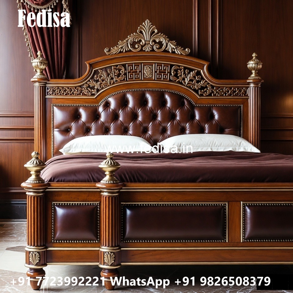 Classic Bed Design for Interior Lovers No-2160