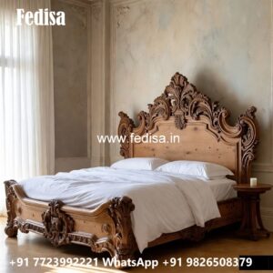Luxury Home Classic Bed Design No-2181