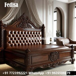 Elegant Interior Classic Bed Design No-2188