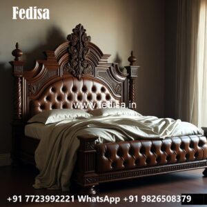 Classic Bed Design for Elegant Bedrooms No-2201