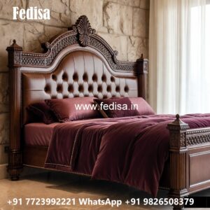 Vintage Bedroom Classic Bed Design No-2204