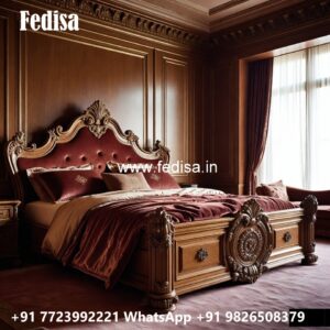 Wooden Classic Bed Design Inspiration No-2221