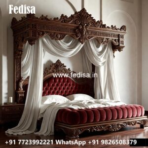 Traditional Royal Bedroom Bed Design No-2232