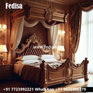 Elegant Bedroom Decor Classic Bed No-2237