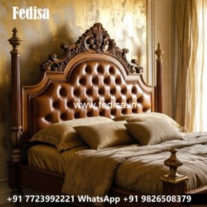 Classic Bed Design with LED Headboard No-2255