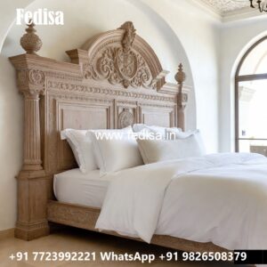 Master Bedroom Wooden Classic Bed No-2268