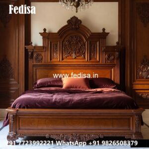 Royal Look Bedroom Bed Design No-2269