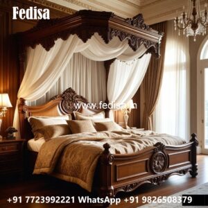 Vintage Bedroom Furniture Bed Design No-2315