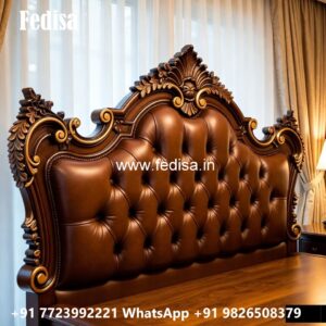 Traditional Royal Wooden Bed Design No-2325