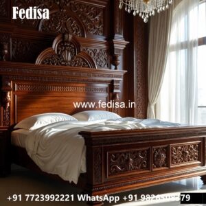 Creative Wooden Bed Classic Style No-2327