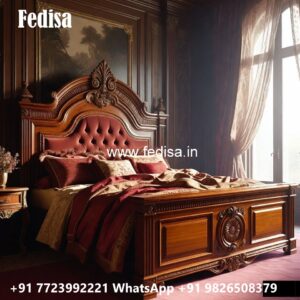 Royal Luxury Wooden Bed Inspiration No-2331